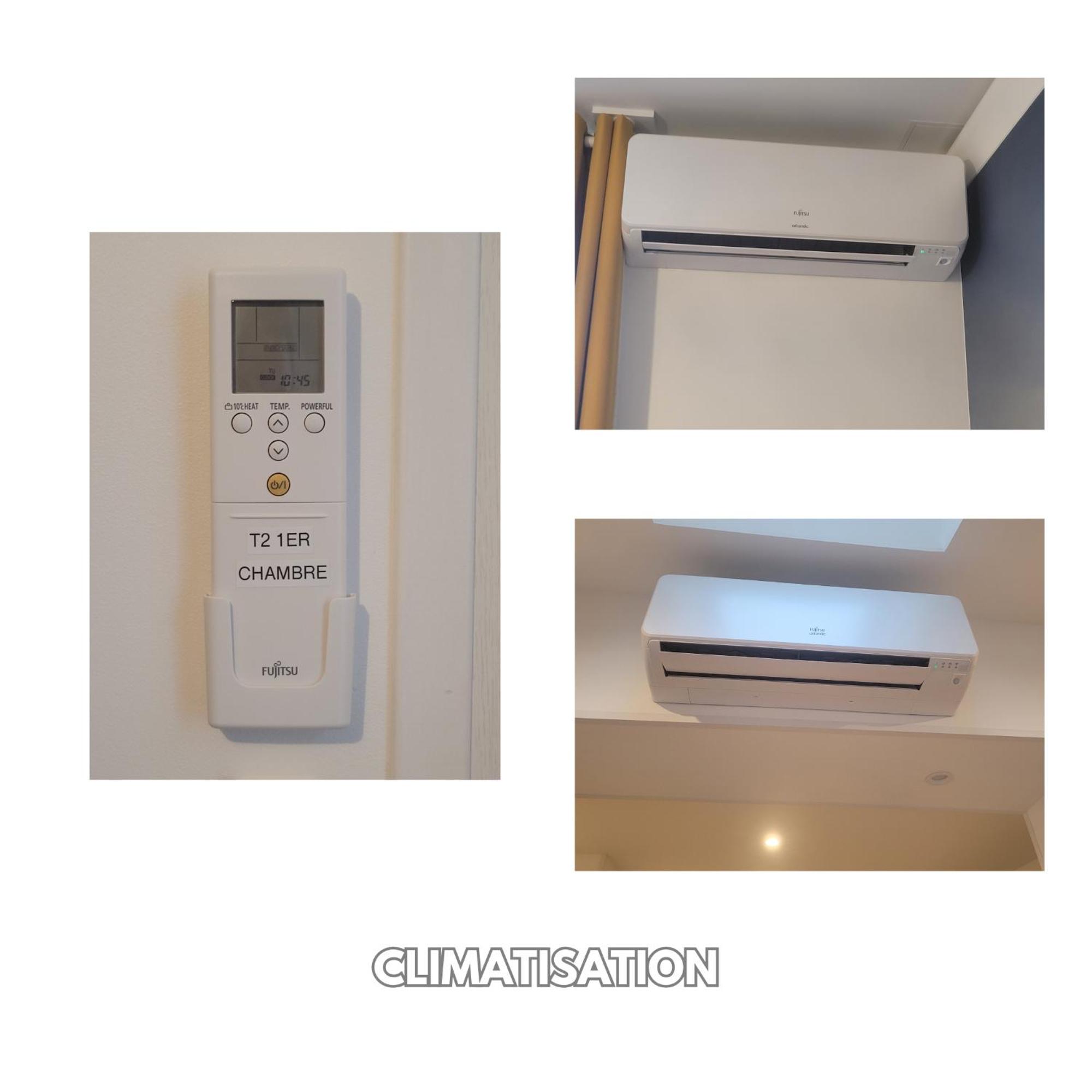 Soleil D'Ete - Netflix & Wifi - Balcon - Climatisation - Parking Gratuit - Check-In 24H24 - Emplacement Velos - Goodmarning ชาลงส์-อ็อง-ชองปาญ ภายนอก รูปภาพ